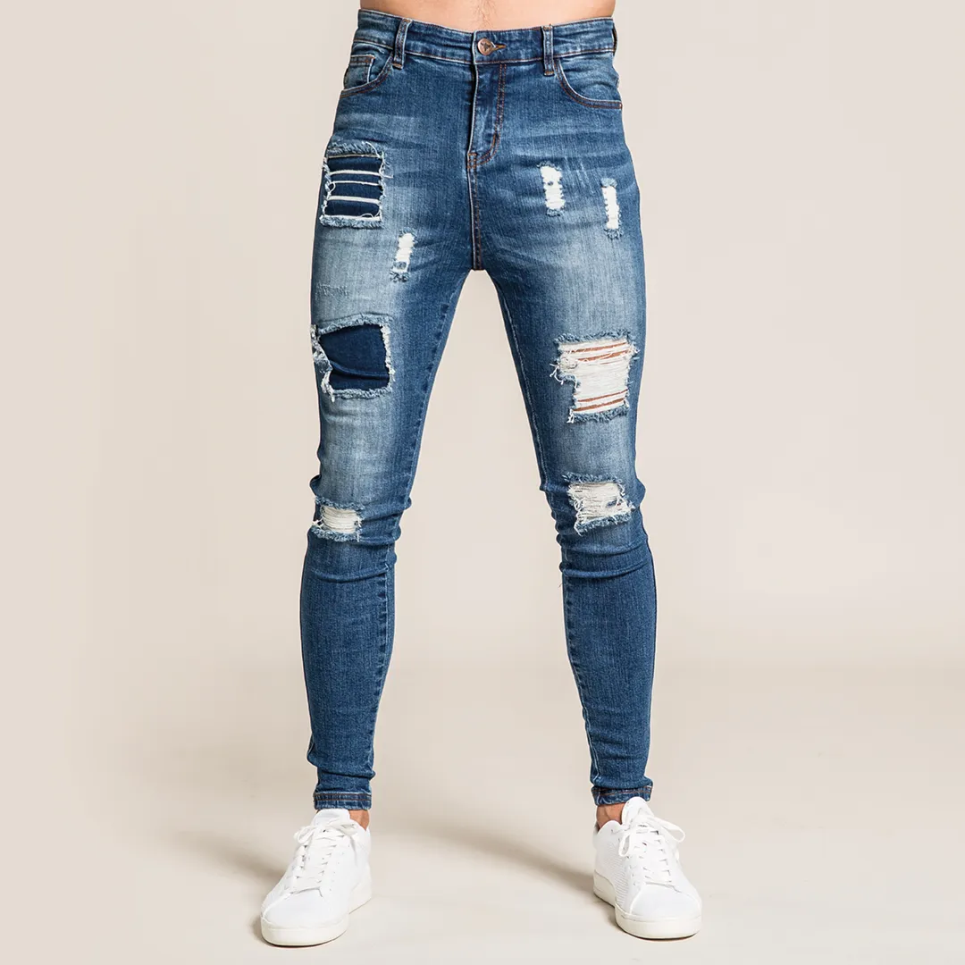Alten Slim Fit Jeans - Mid Blue