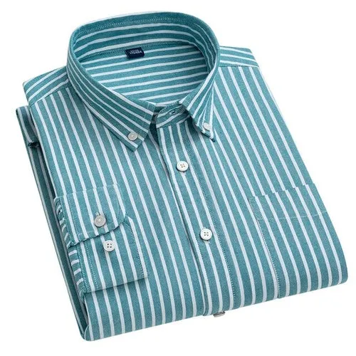 Aoliwen brand  New style 100% cotton casual plaid long sleeved