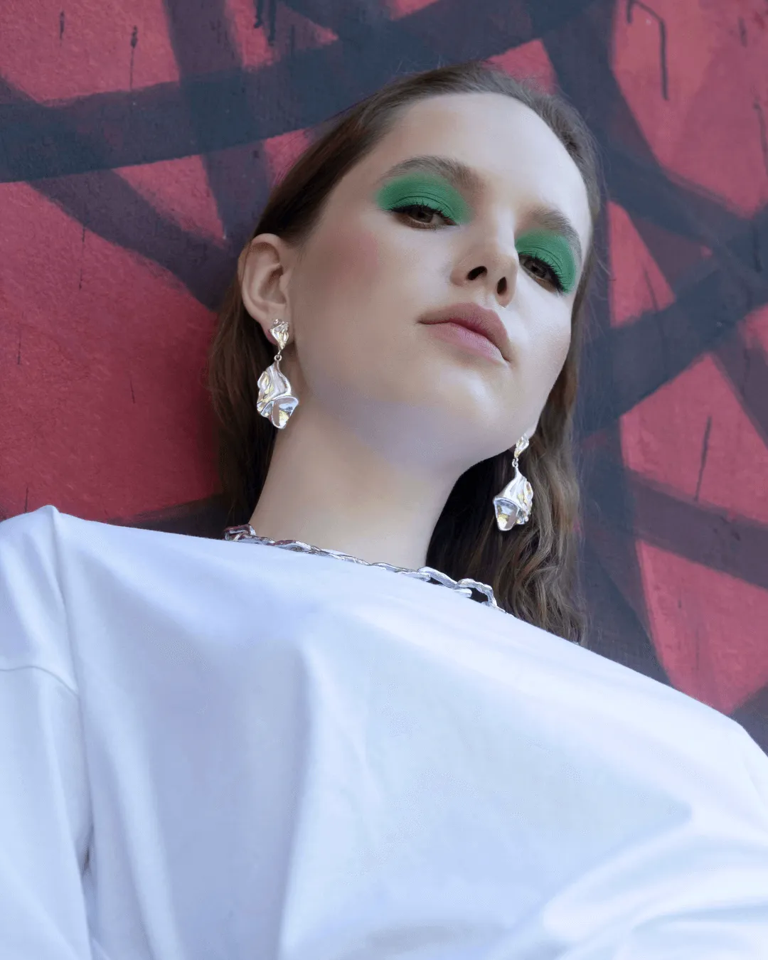 Aphrodite Silver Earrings