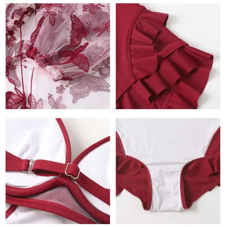 Ashley Swimming suit Set with Cover up