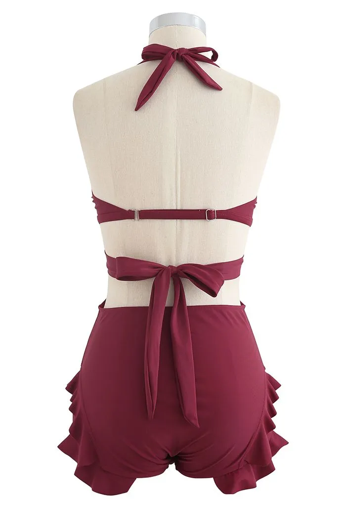 Ashley Swimming suit Set with Cover up