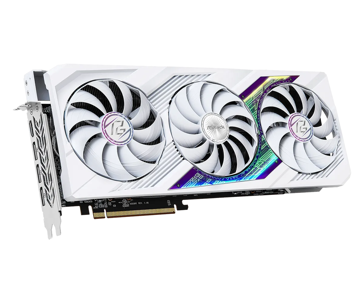 ASRock RX 7900 XT Phantom Gaming White OC 20GB Graphics Card