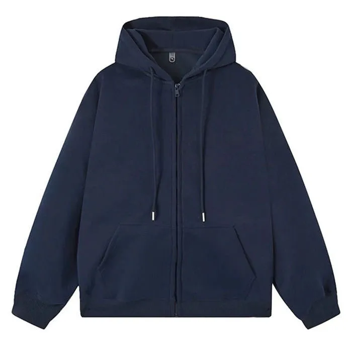 Basic Things Zip-Up Hoodie