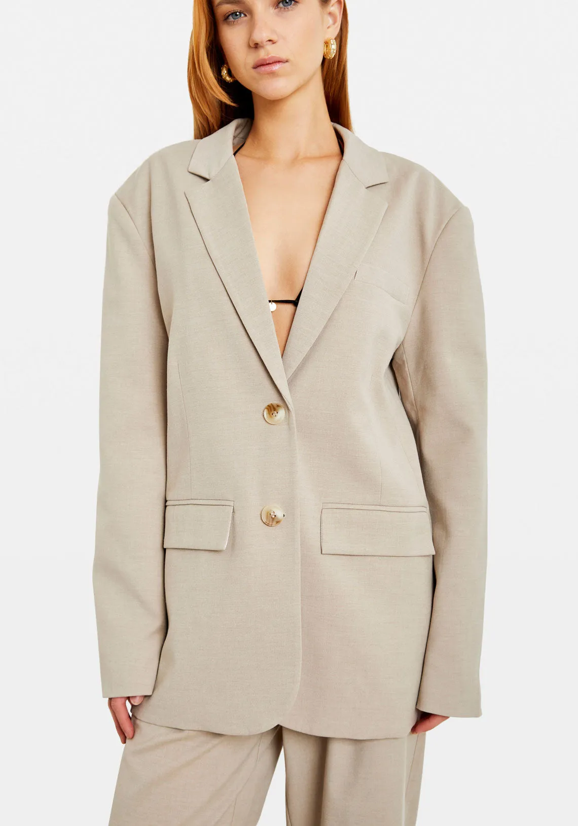 BELLA BLAZER BEIGE