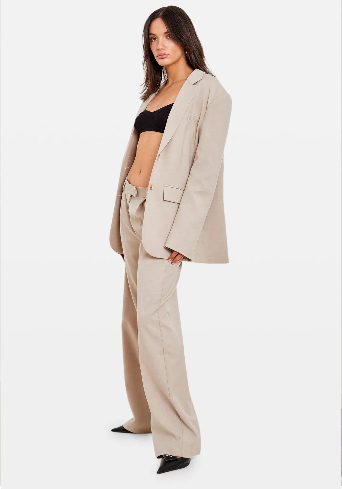 BELLA BLAZER BEIGE