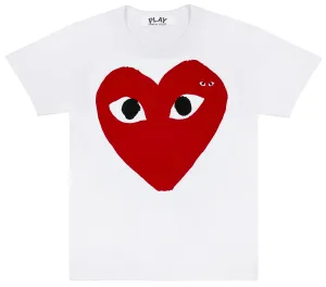 Big Red Heart With Red Emblem Tee