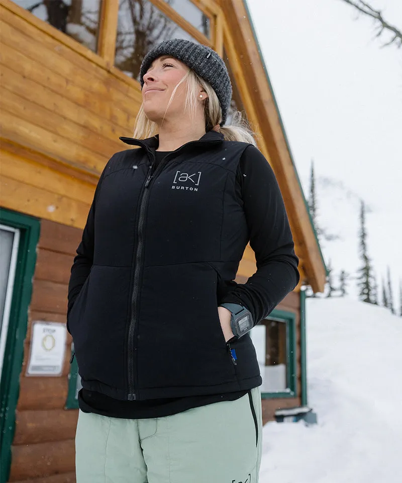 Burton AK Women's Helium Insulated Vest True Black
