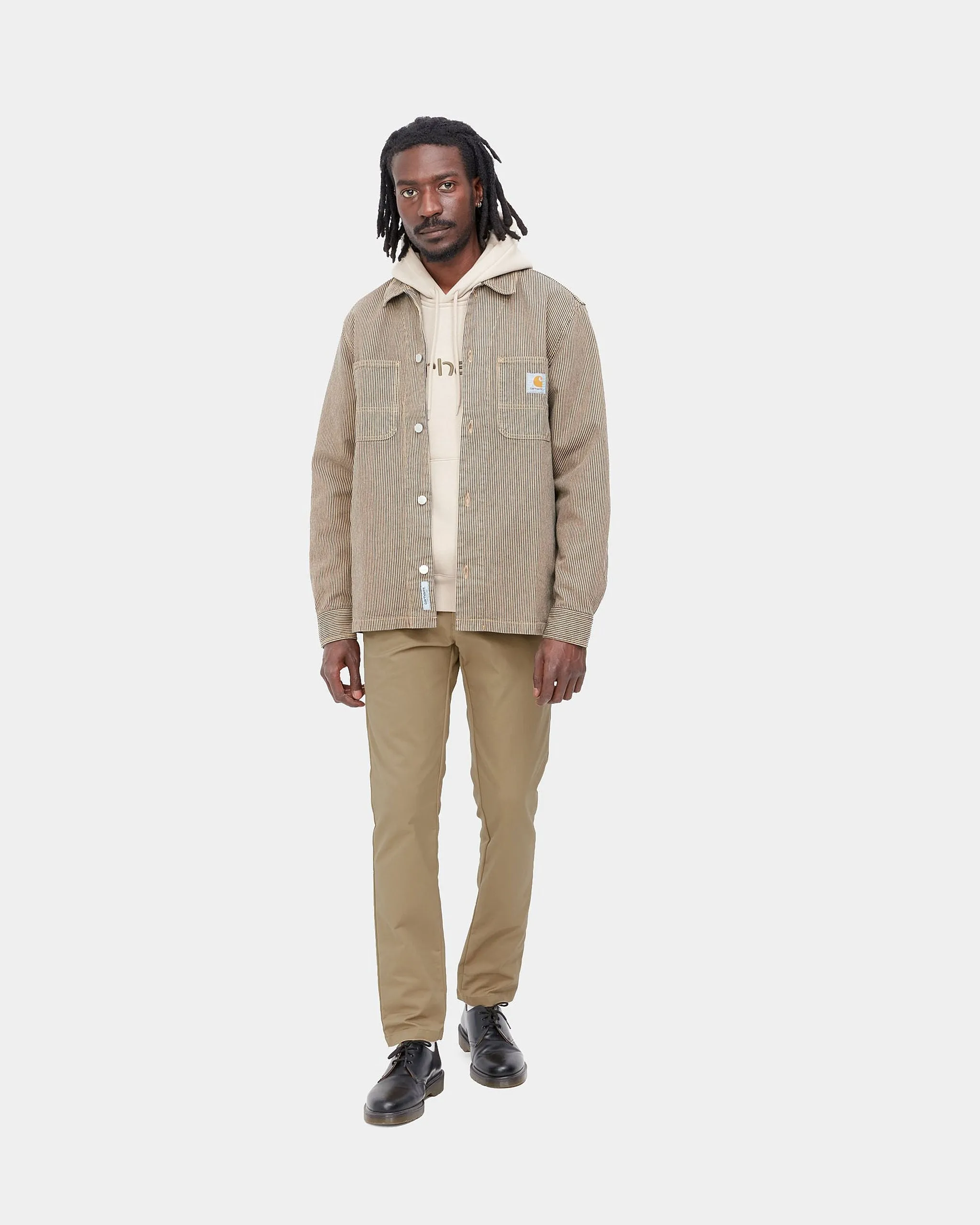 Carhartt WIP Sid Pant Slim Tapered Mens Chinos - Leather Rinsed