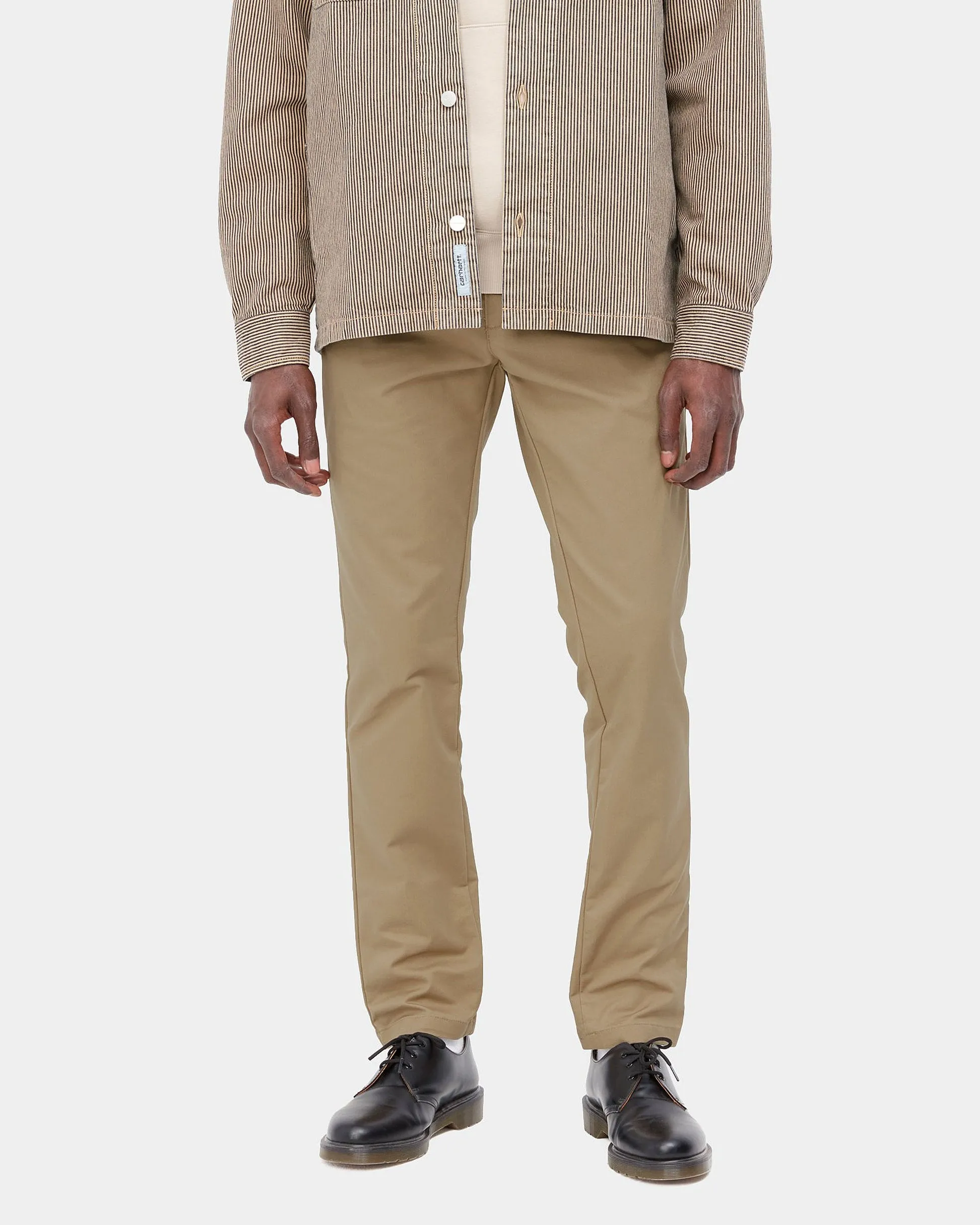 Carhartt WIP Sid Pant Slim Tapered Mens Chinos - Leather Rinsed