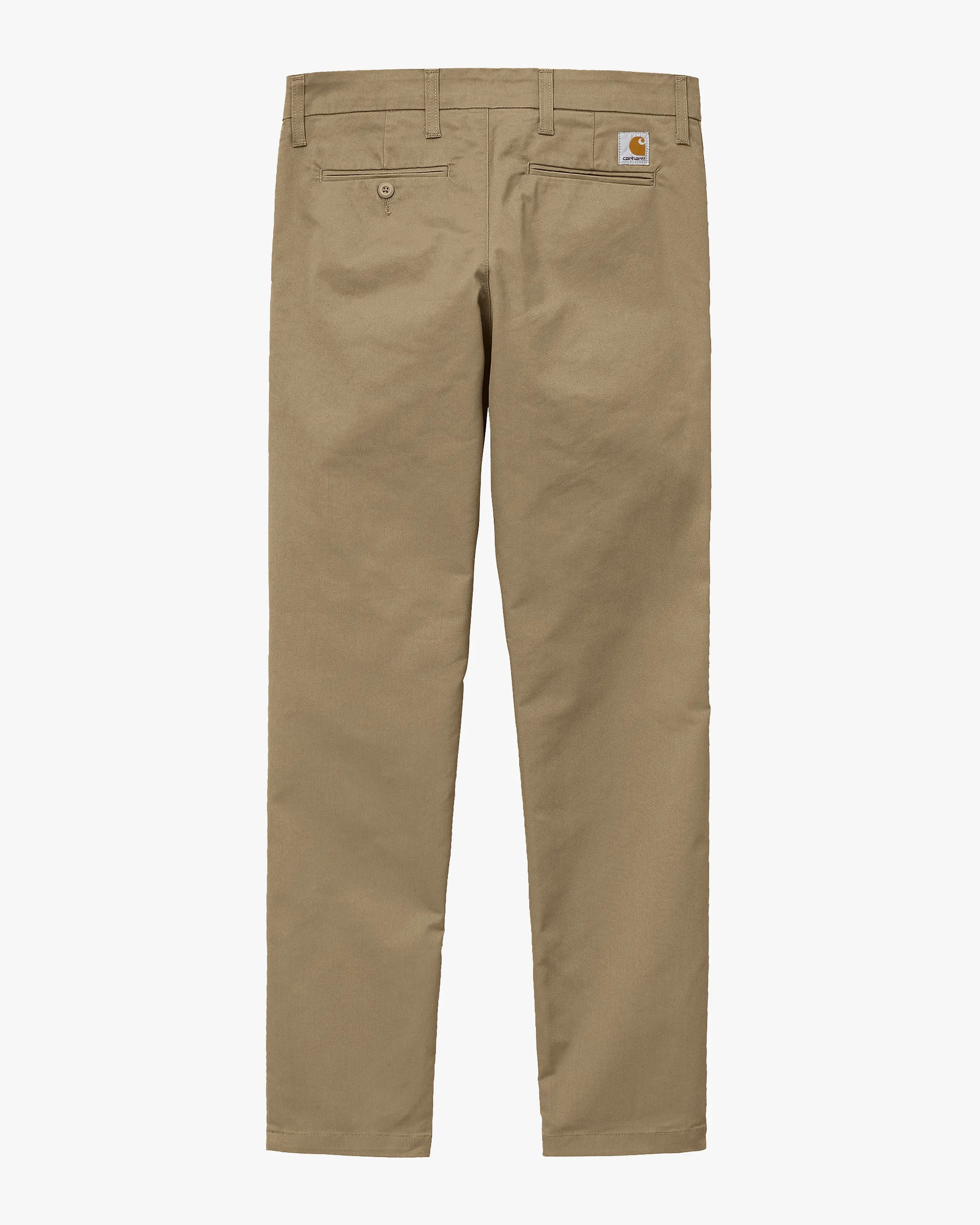 Carhartt WIP Sid Pant Slim Tapered Mens Chinos - Leather Rinsed