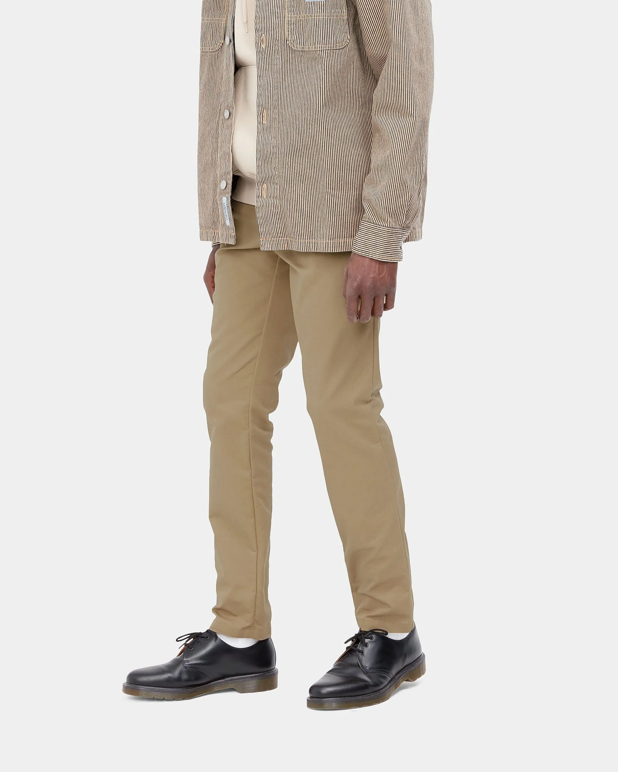 Carhartt WIP Sid Pant Slim Tapered Mens Chinos - Leather Rinsed