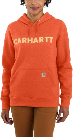 Carhartt Women's 105194 Women's Relaxed Fit Midweight Logo Graphic Sweatshirt