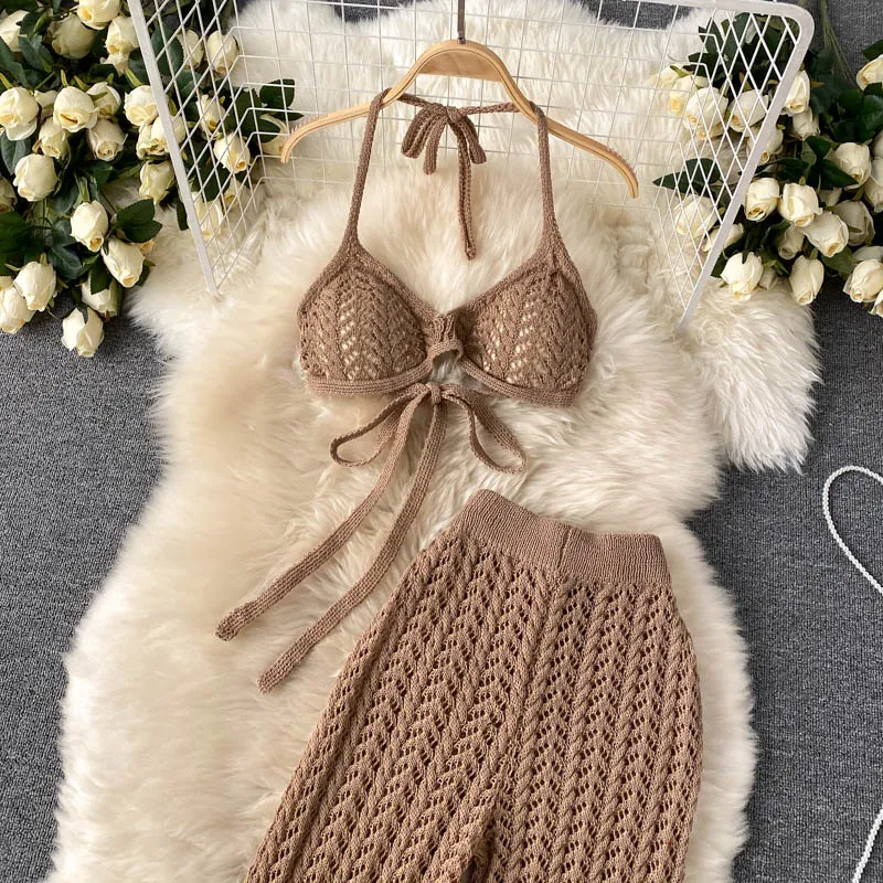 Caribbean Two Piece Crochet Set