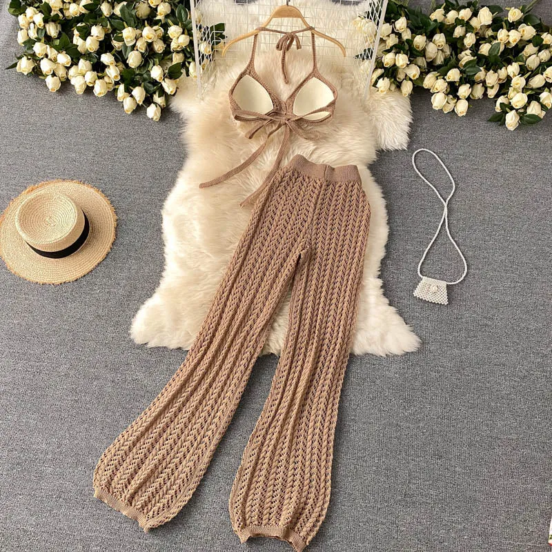 Caribbean Two Piece Crochet Set
