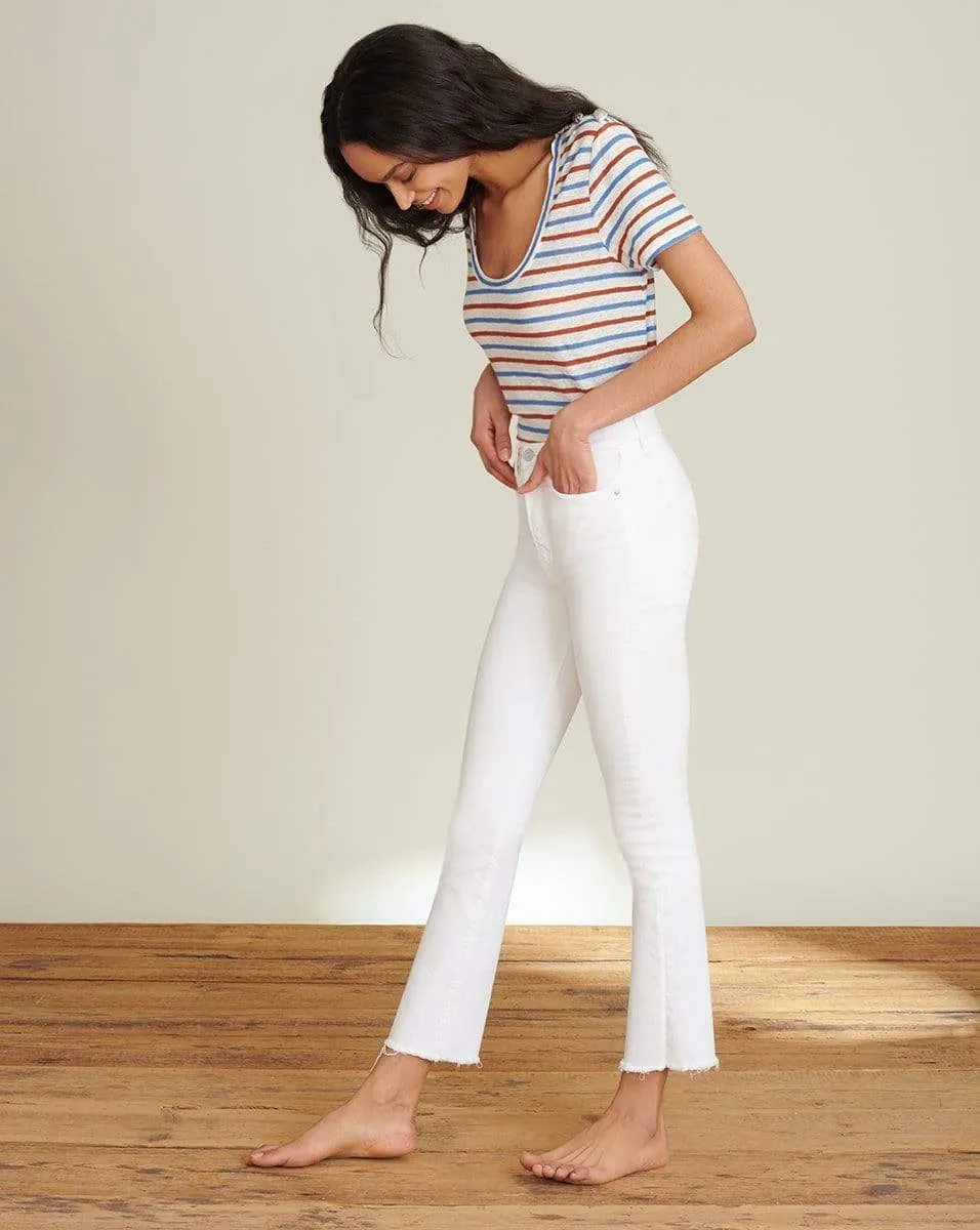 Carly High-Rise Kick-Flare Jean