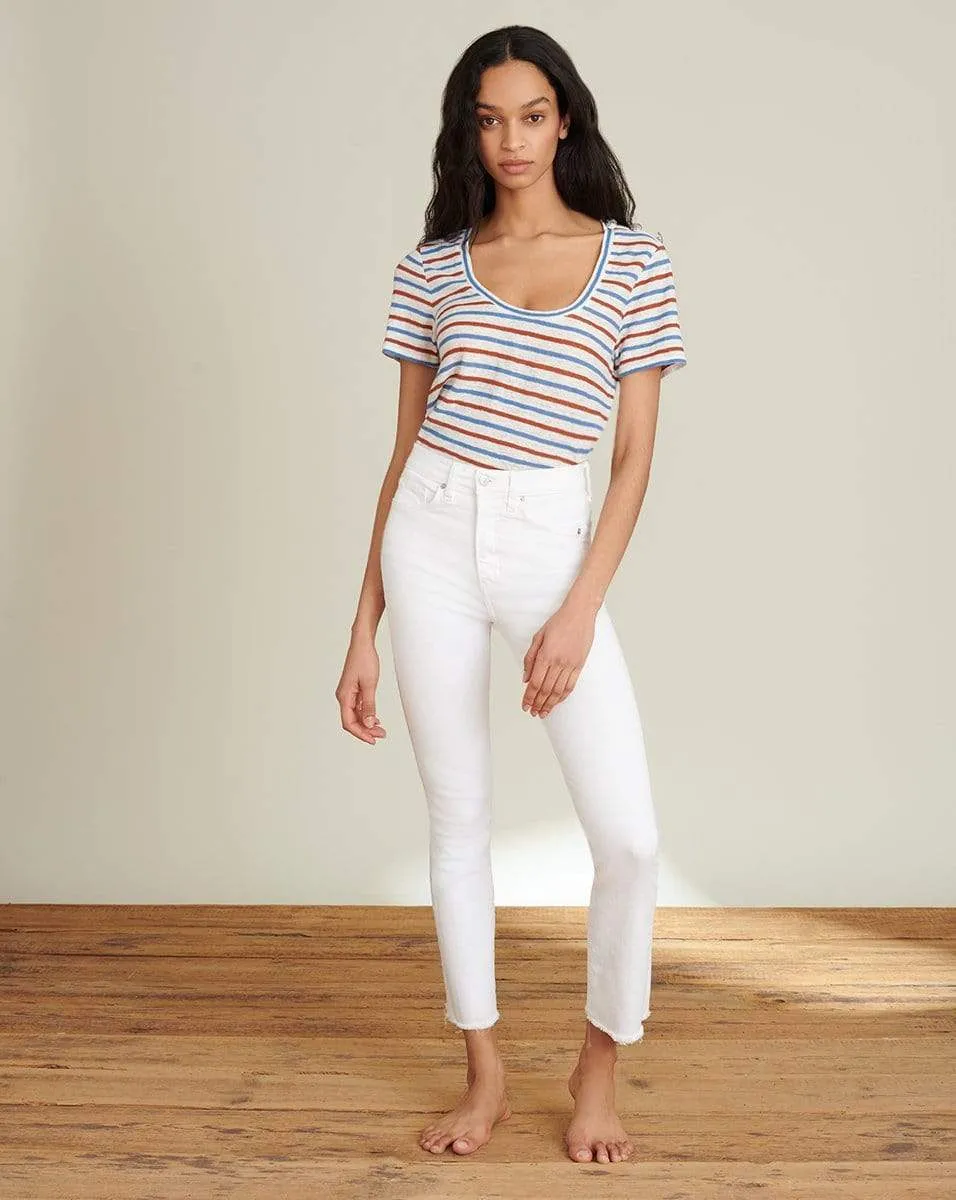 Carly High-Rise Kick-Flare Jean