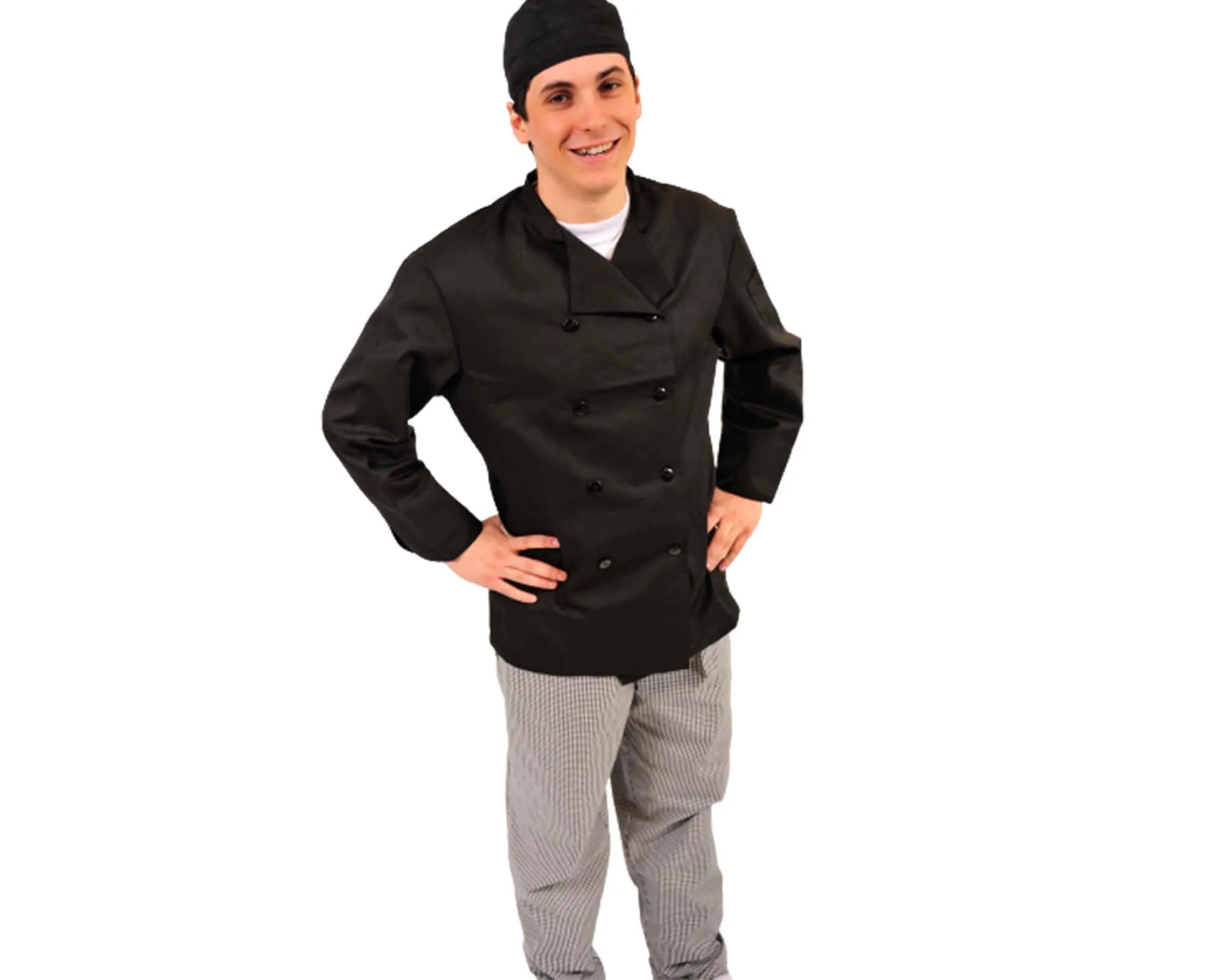 Chef Pants with Button and Zipper