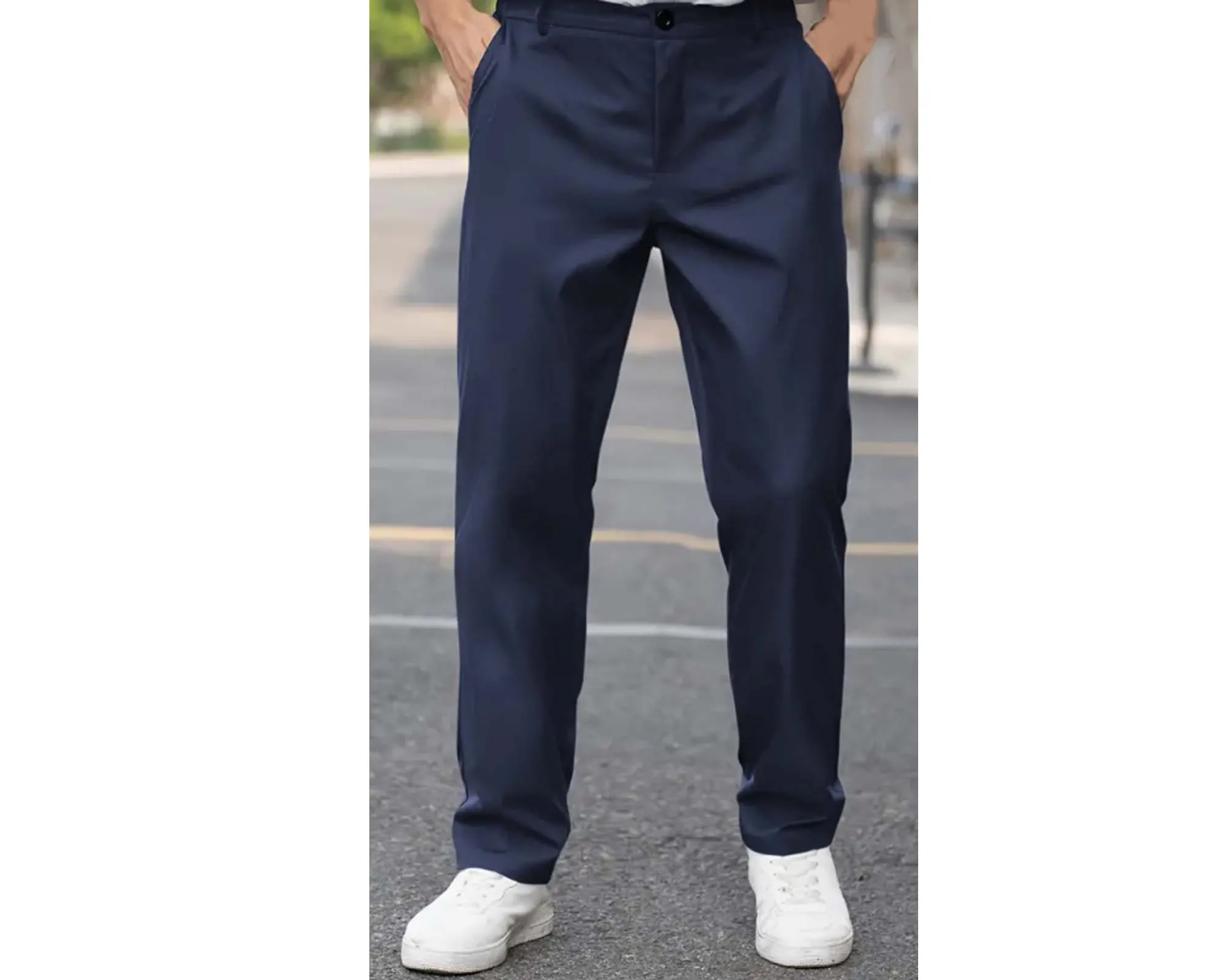 Chef Pants with Button and Zipper