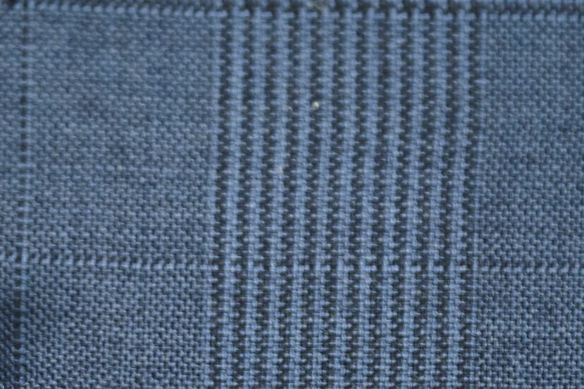 Classic Fit Blue Check Two Piece Suit ST-20FW3