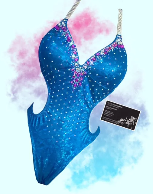 Classic one piece hologram figure suit