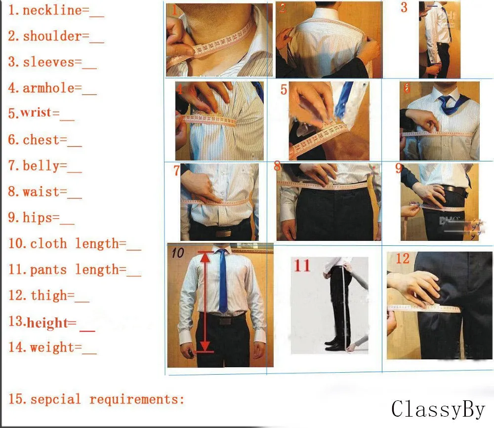 Classic Pattern Menswear Dogtooth Houndstooth Suit Checked 3 Pieces Suits (Jacket  Pants  vest)CB01125