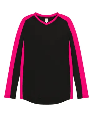 Contrast pop V tee