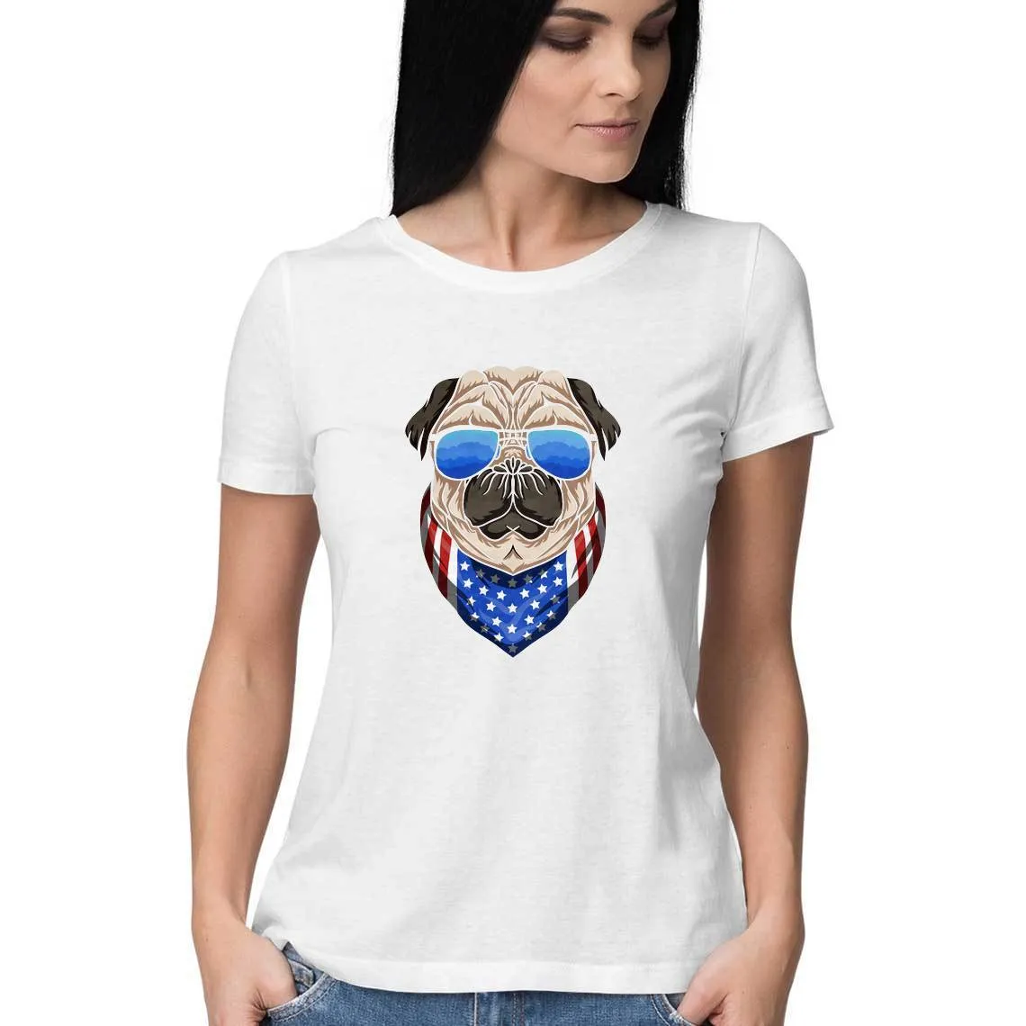 Cool Pug Short Sleeve T-Shirt