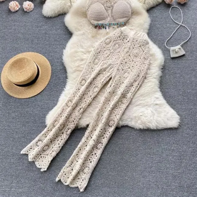 Cordelia Two Piece Crochet Set