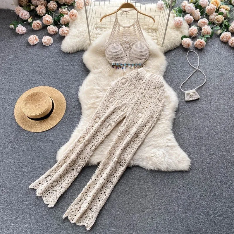 Cordelia Two Piece Crochet Set