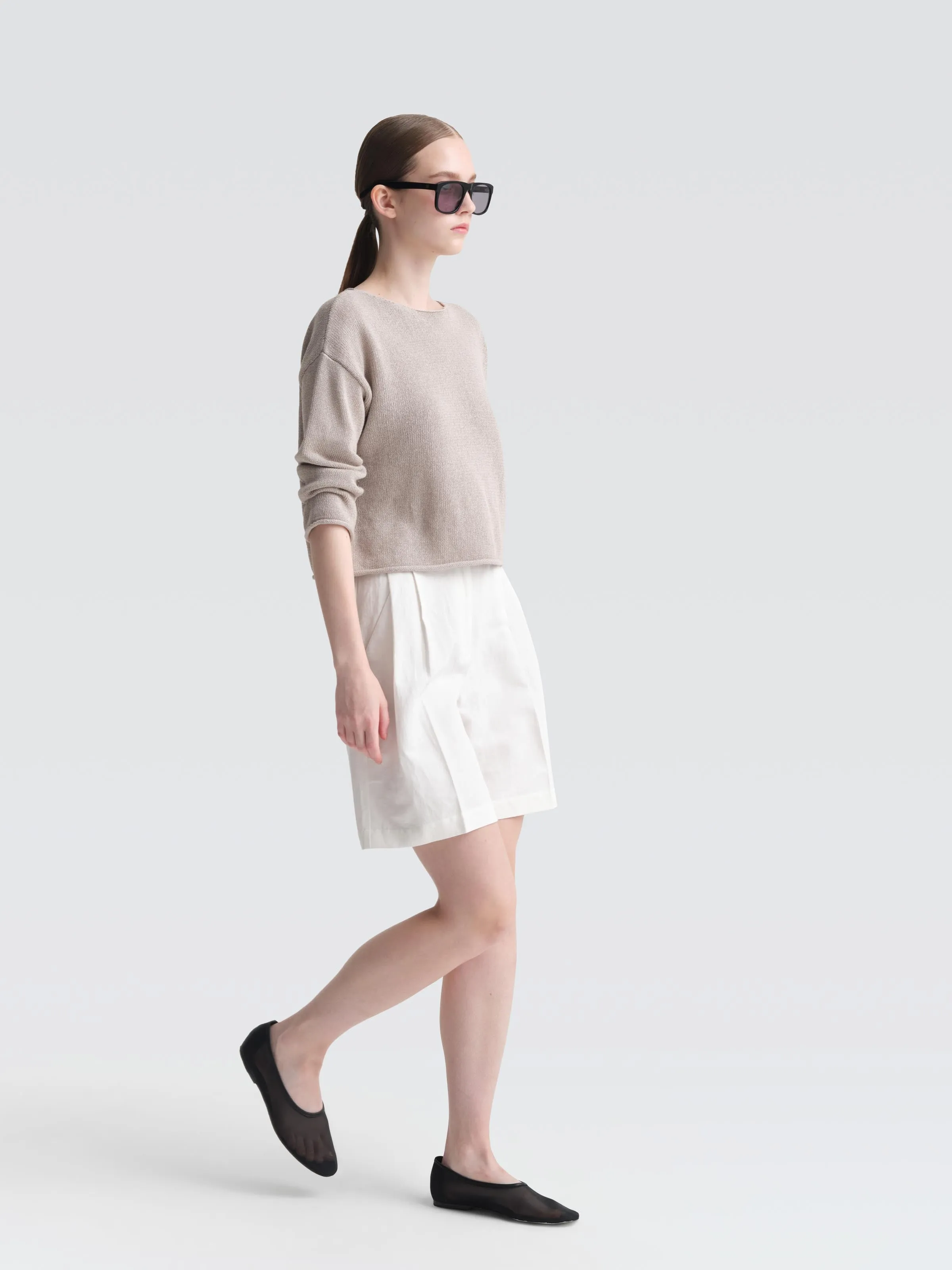Cotton Linen Ripley Shorts