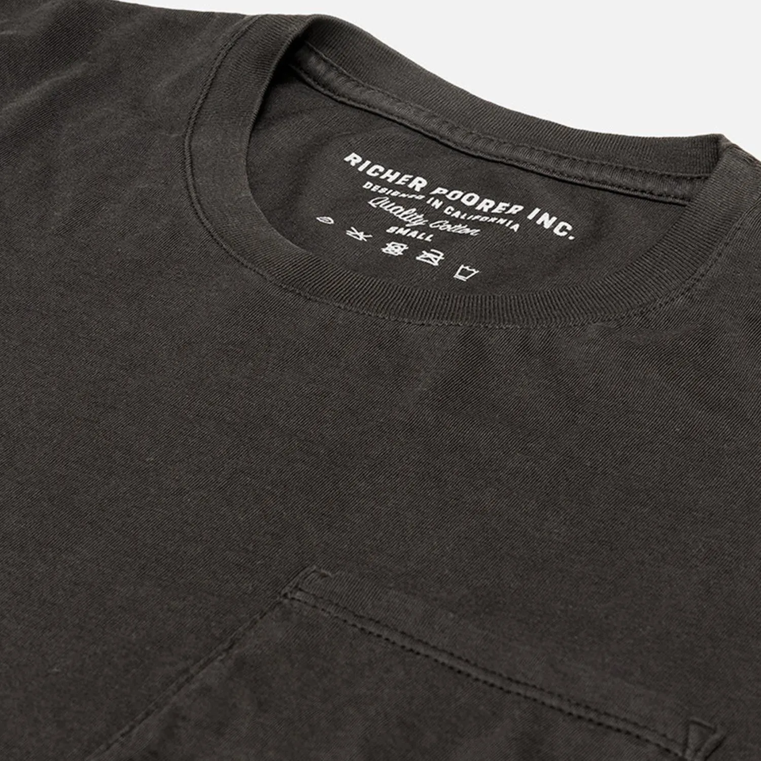 Crew Pocket Tee (Charcoal)