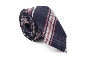 Enzo Navy Cashmere Necktie: Elegant Formal Wear for Men's Special Occasions & Gifts