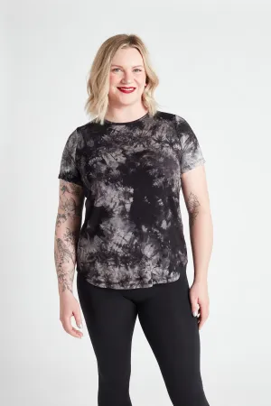 Essential Crew Tee in Tie Dye