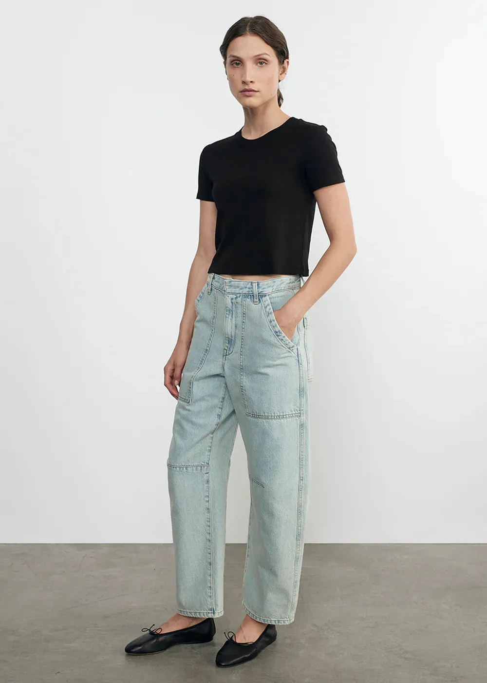 Essential Perfect Cropped S/s