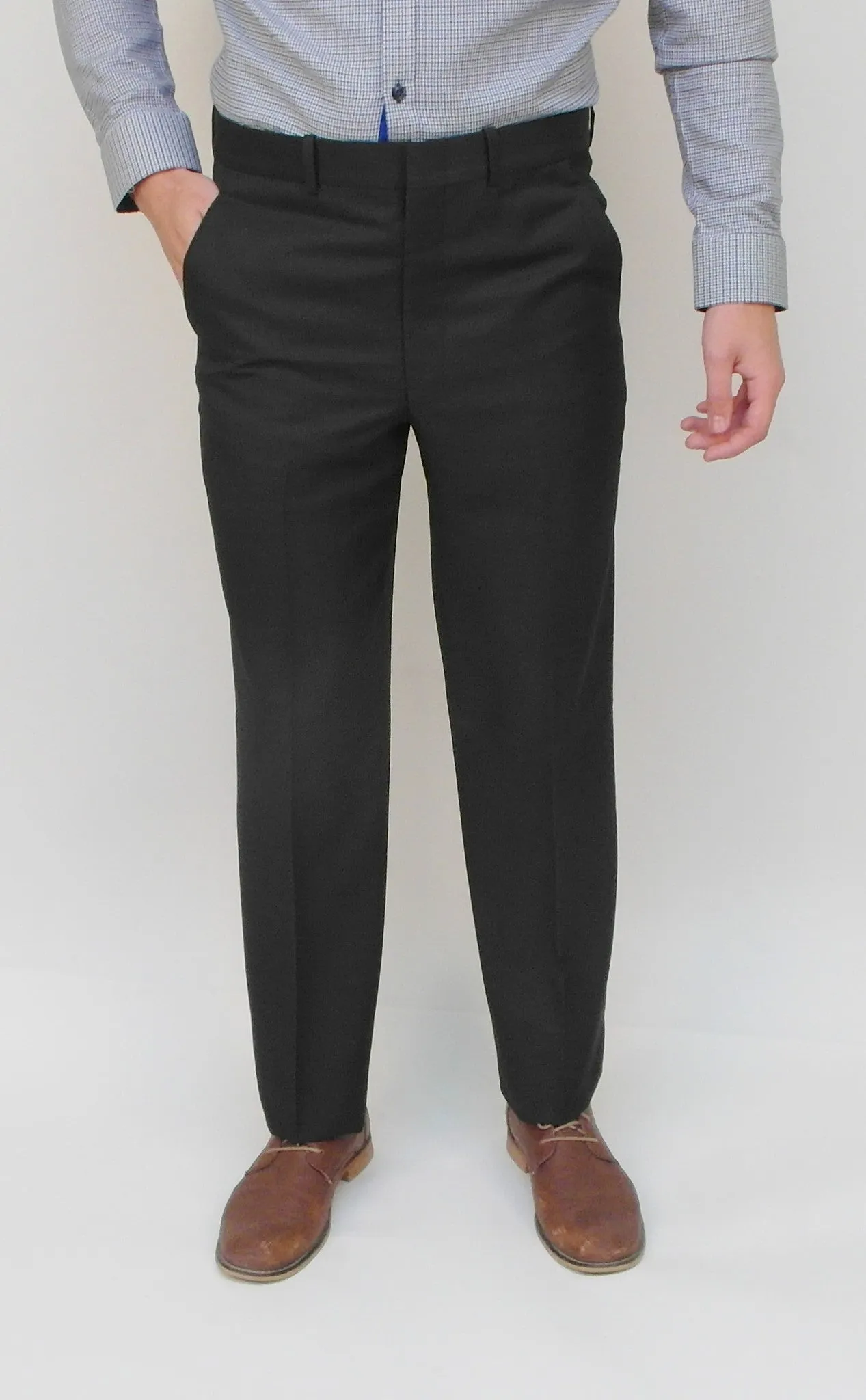 Gala - A1 - Dress Pant - Mark (Flat Front) - Durable Microfiber Polyester - Made In Canada