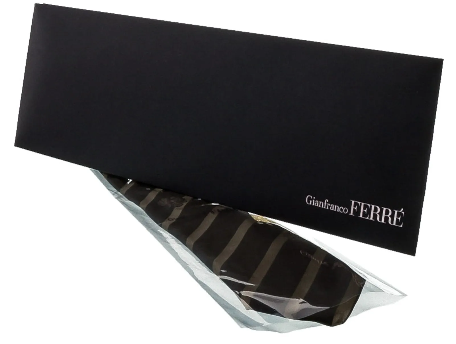 Gianfranco Ferre J019 U15 Champagne/Black Silk Mens Tie