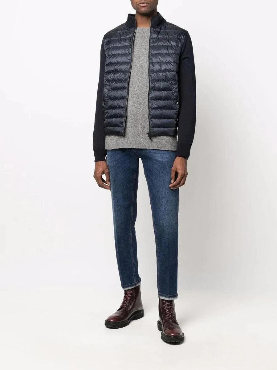 Jeans slim a vita media
