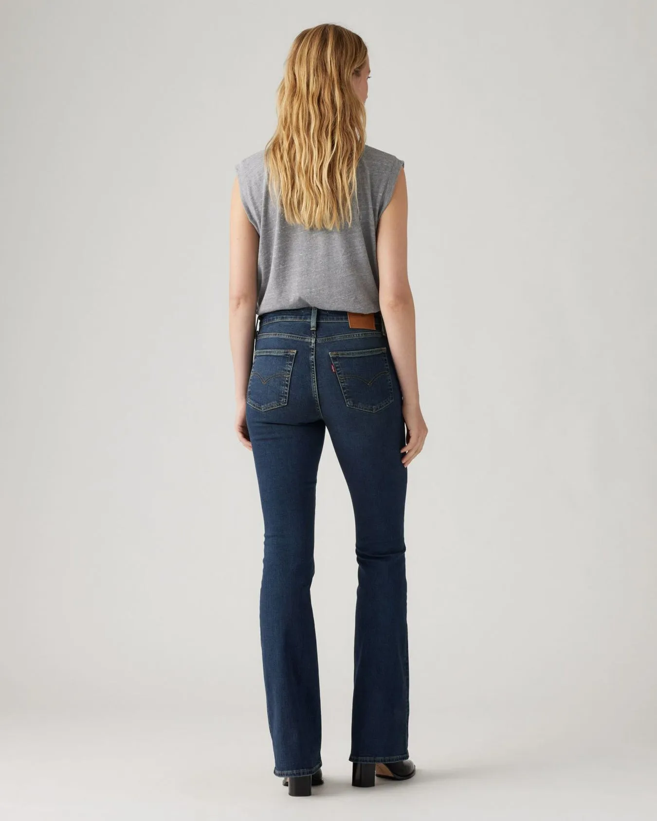 Levi's® Womens 726 High Rise Flare Jeans - Blue Swell