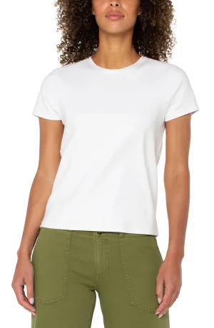 Liverpool Short Sleeve Crew Neck Tee White