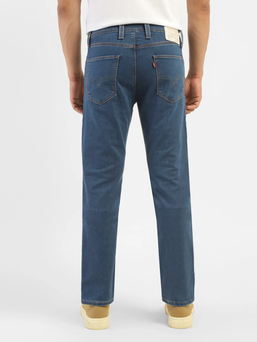Men's 511 Mid Indigo Straight Fit Mid Rise Jeans
