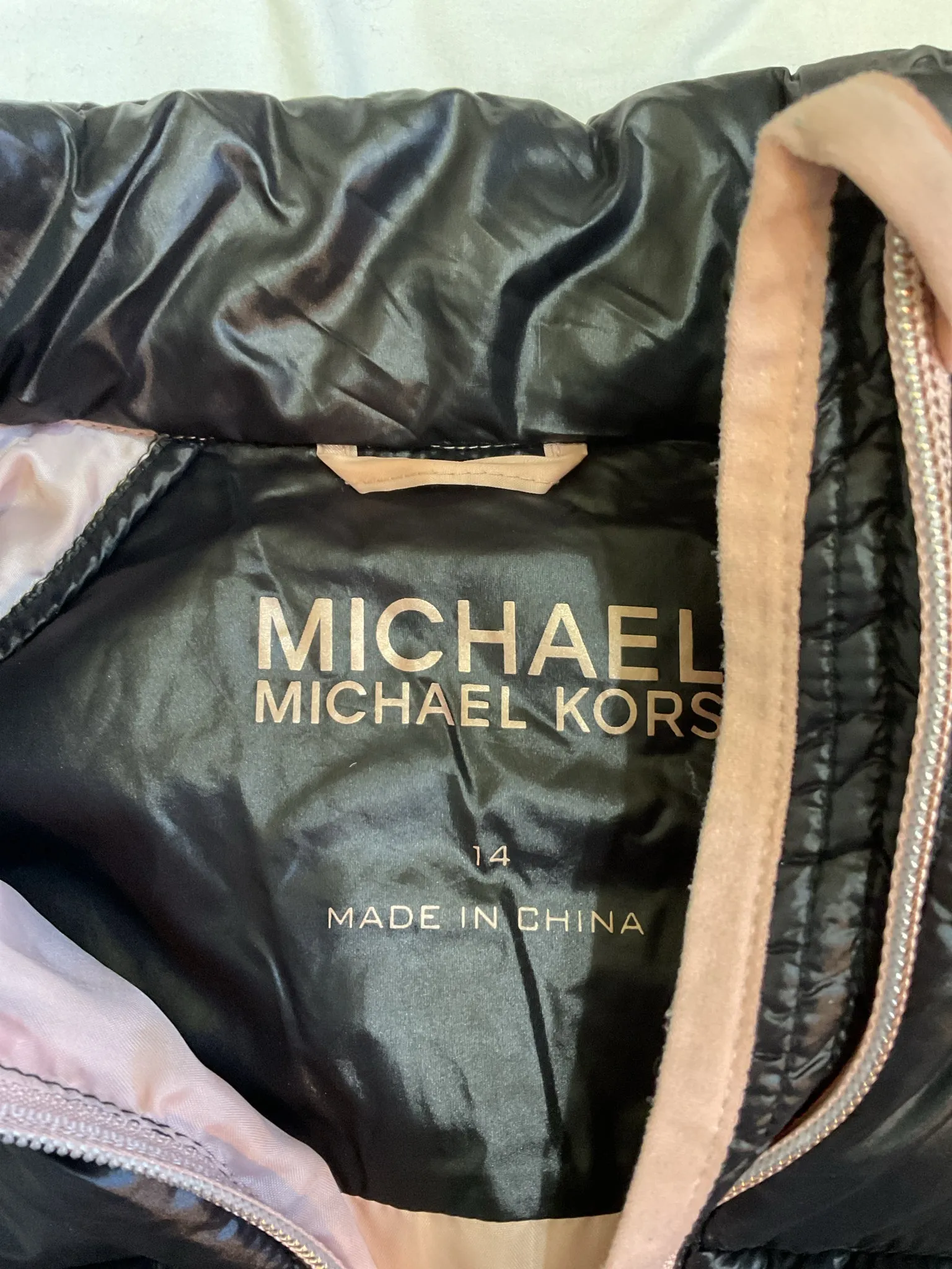 Michael Kors Puffy Jacket Girl's 14