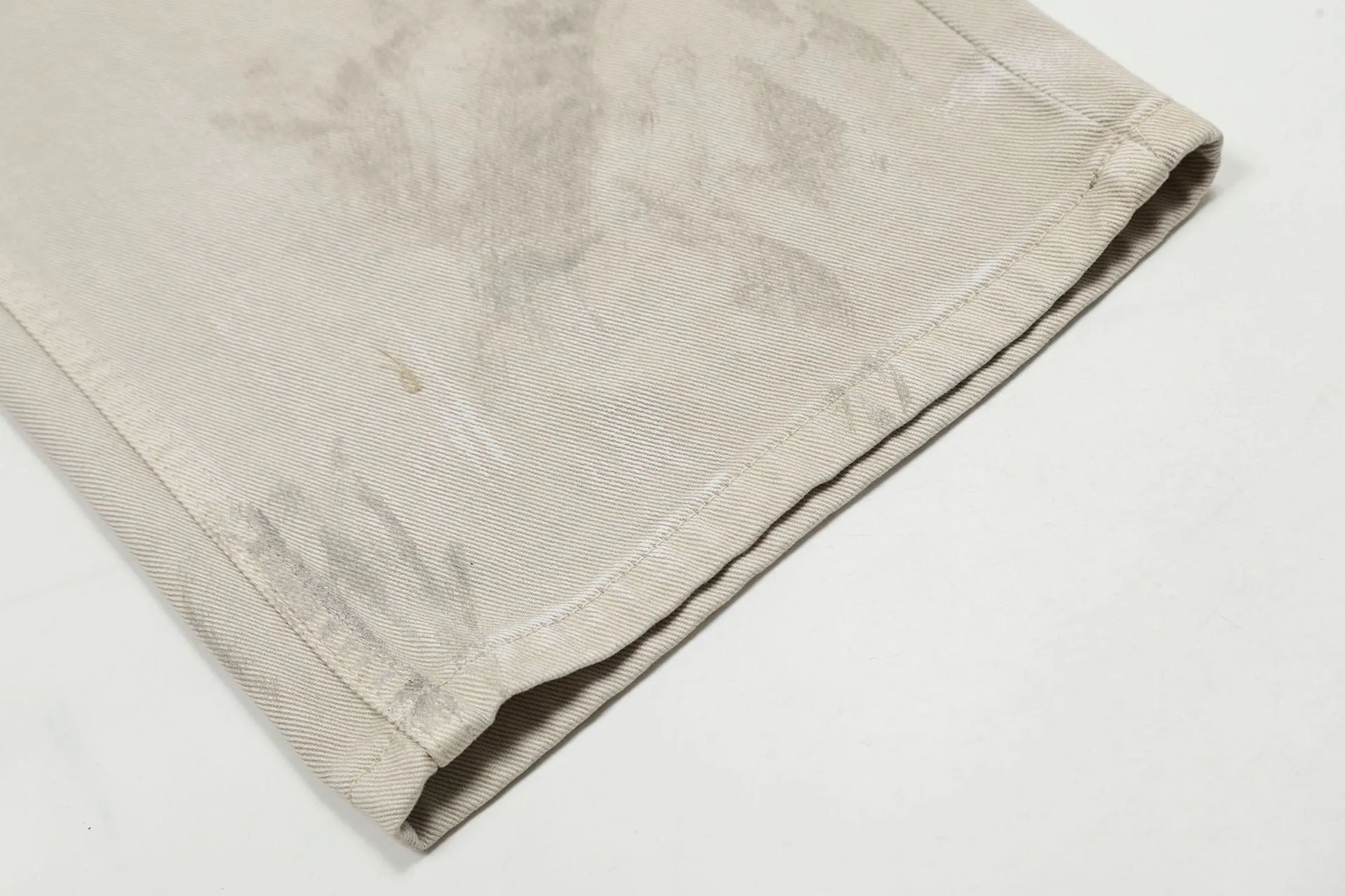 Minimalist Letter Jeans