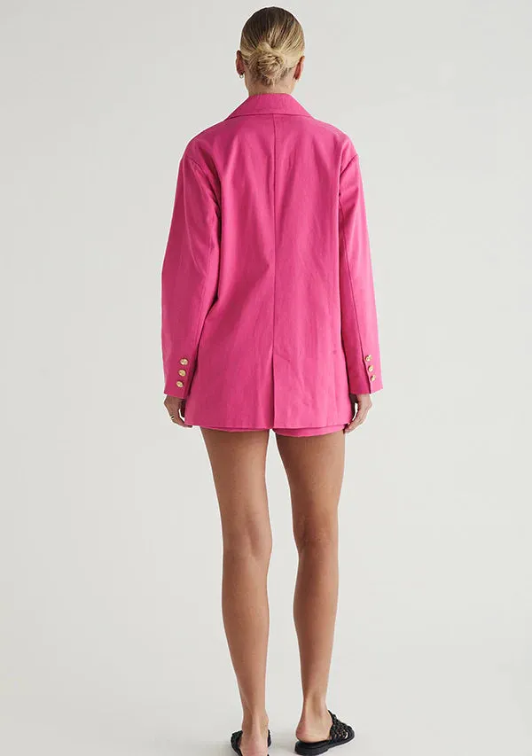 MINISTRY OF STYLE Thalia Blazer Cerise