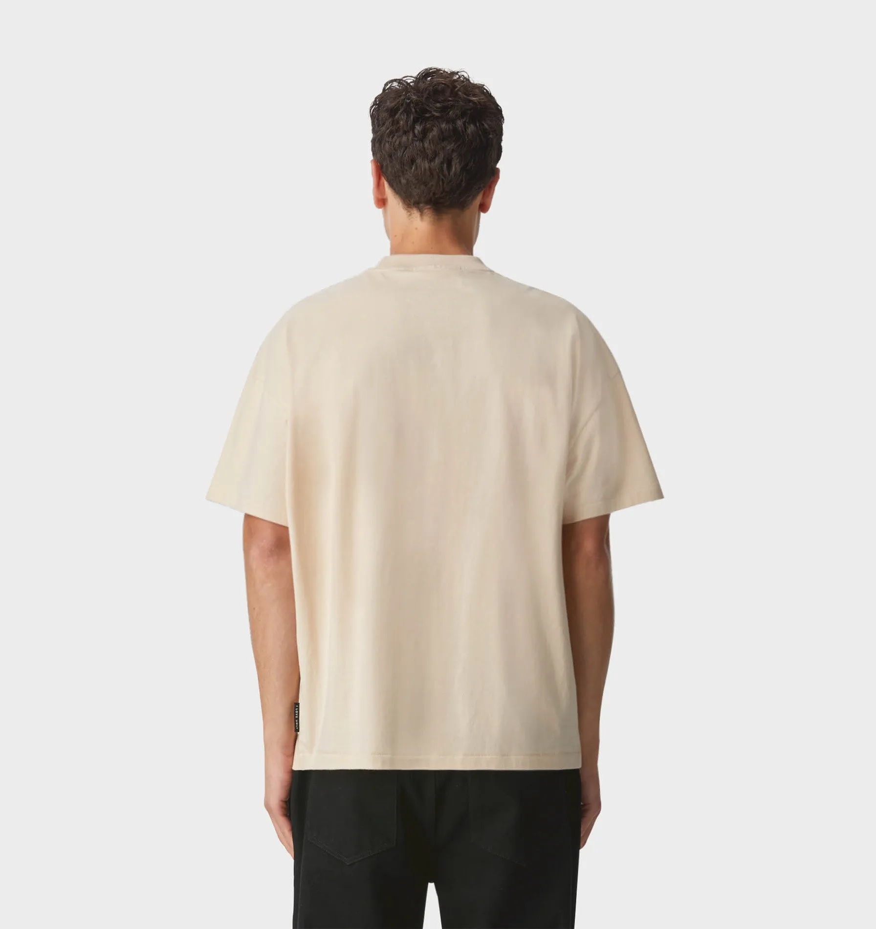 Mouthing Off Lewi Tee - Ivory Cream