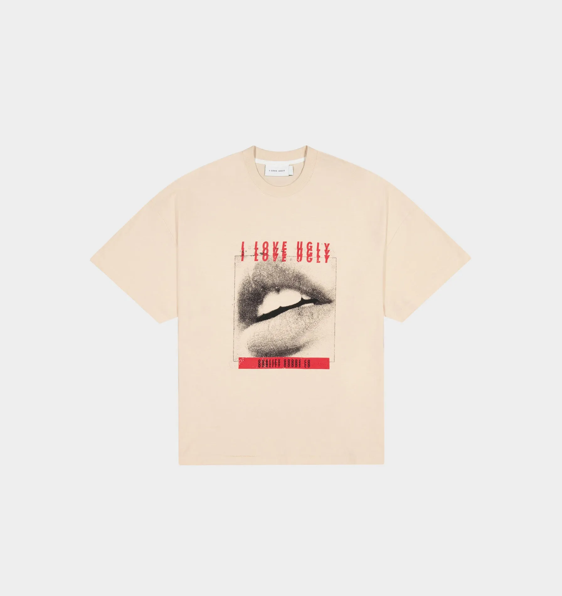 Mouthing Off Lewi Tee - Ivory Cream