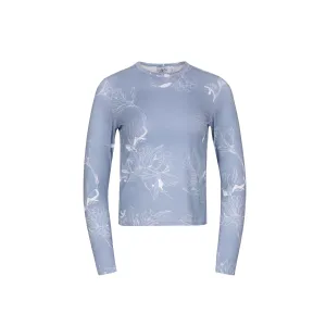 Mun Printed Essential Tee Blue