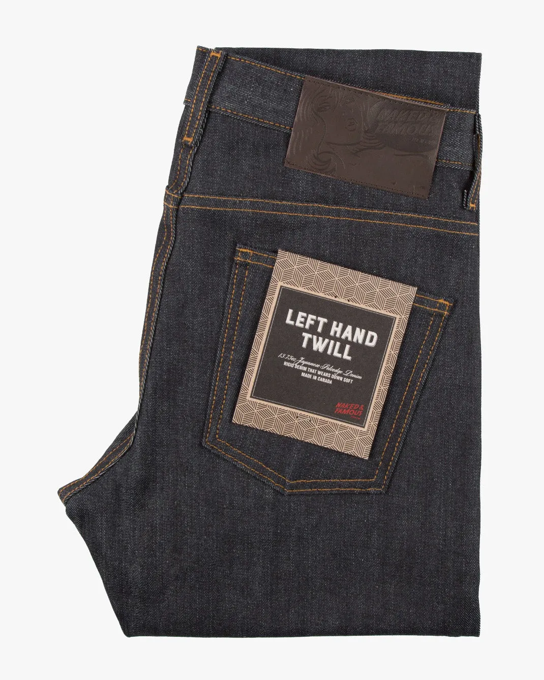 Naked & Famous Denim Super Guy Skinny Mens Jeans - Left Hand Twill Selvedge