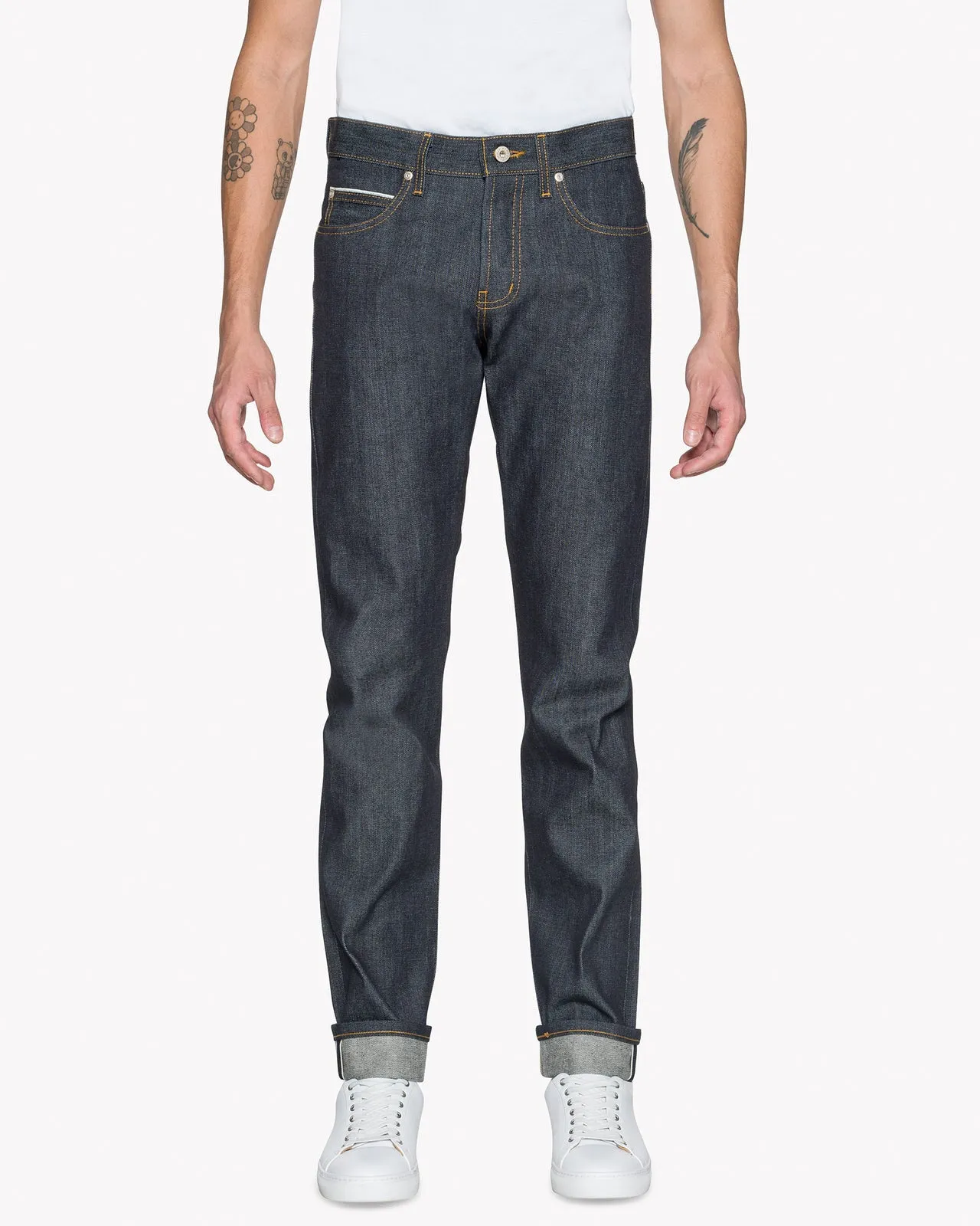 Naked & Famous Denim Super Guy Skinny Mens Jeans - Left Hand Twill Selvedge
