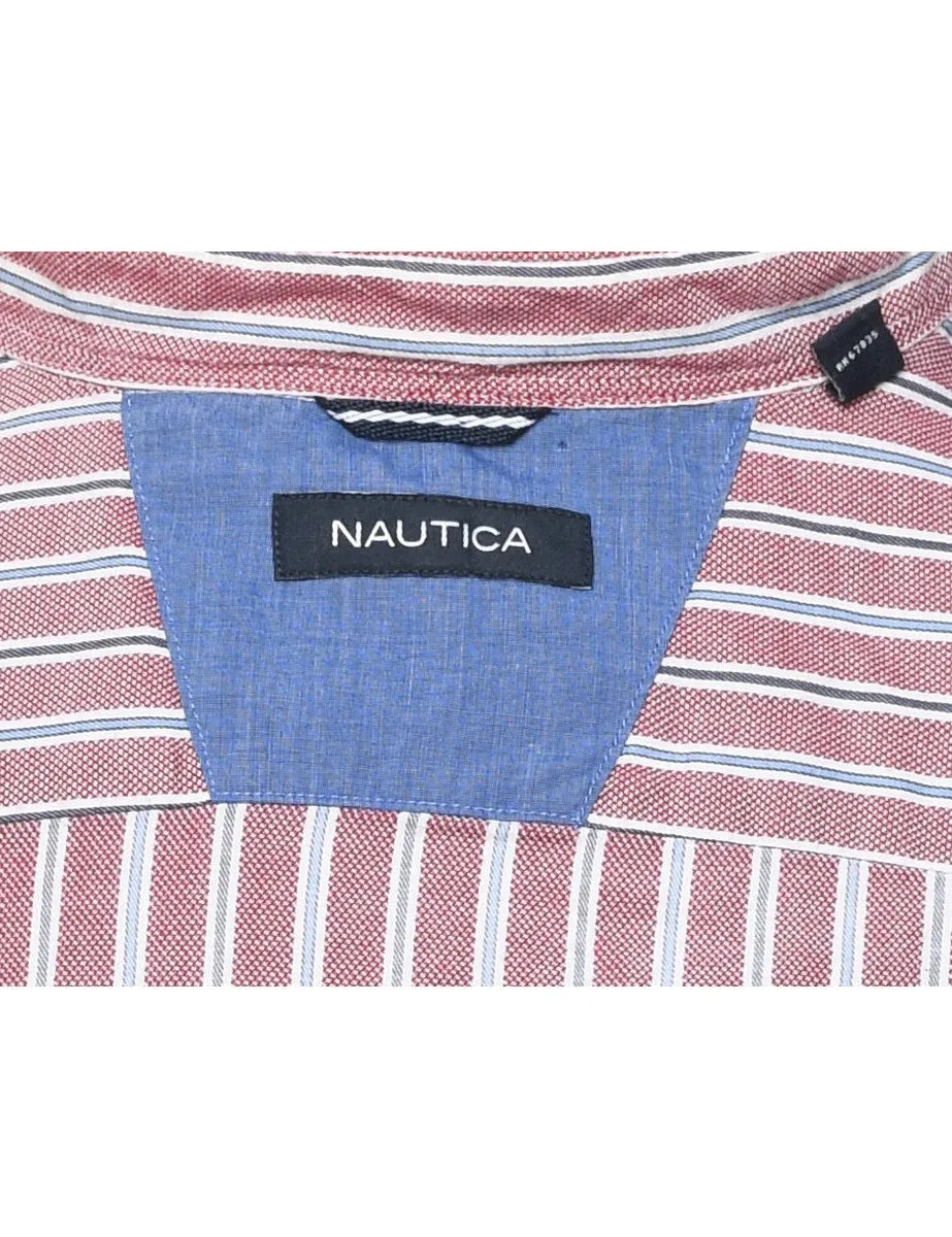 Nautica Striped Smart Shirt - XL