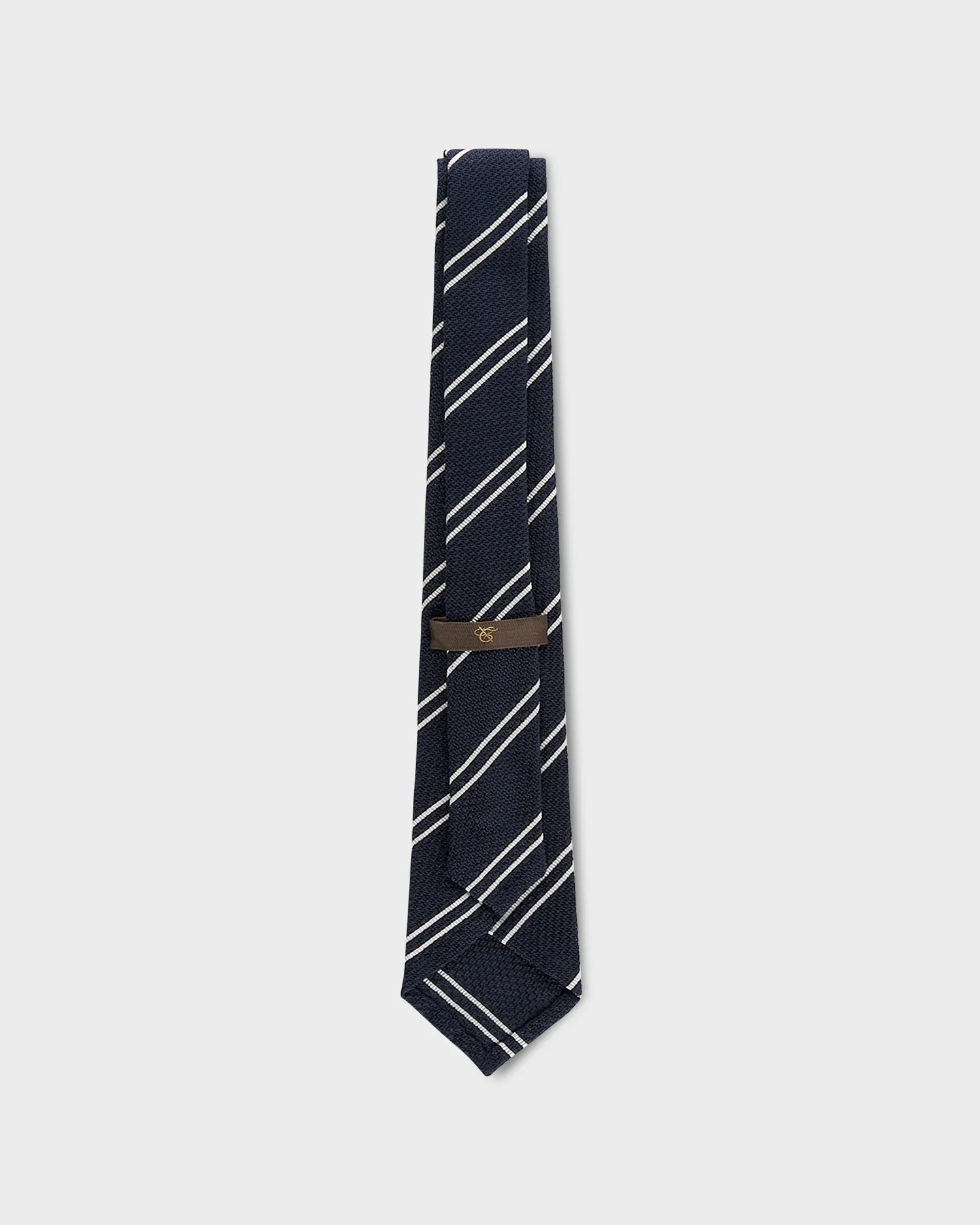 Navy And Blue Diagonal Stripe Tie